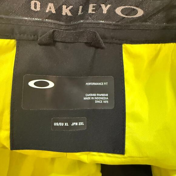 Oakley Men's Crescent Shell Snow Pants Performance Fit Black XL - Picture 3 of 11